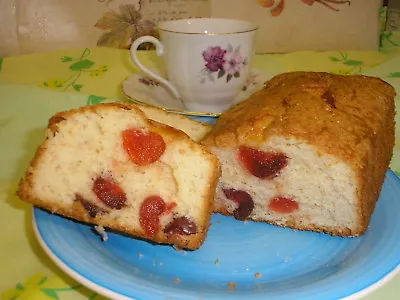 Home Made CHERRY Loaf Cakes  X 2  Free Postage  Family Bakery Shop • £11.99