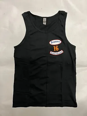 Support 16 Pagan's Mc Motorcycle Club East Coast Rocker Tank Top Shirt Xl • $34.99