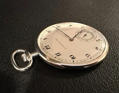 Vacheron & Constantin Platinum Very Thin Pocket Watch 46mm • $2795