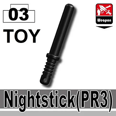 $0.99 • Buy Nightstick PR3 Police Baton Compatible With Toy Brick Minifigures SWAT