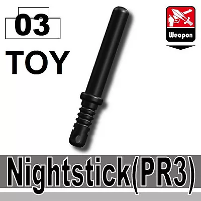 Nightstick PR3 Police Baton Compatible With Toy Brick Minifigures SWAT • $1.67