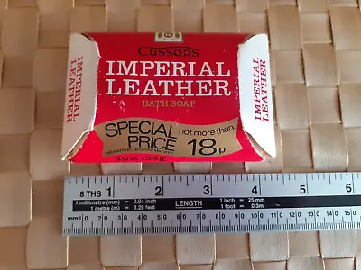 Vintage Imperial Leather Bath Soap Original Presto Price Label • £10.99