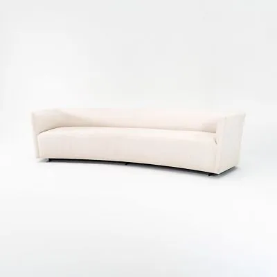 2020 Custom Sculptural Sofa In Dunbar Style From NYC Tower In Off-White Fabric • £6032.09