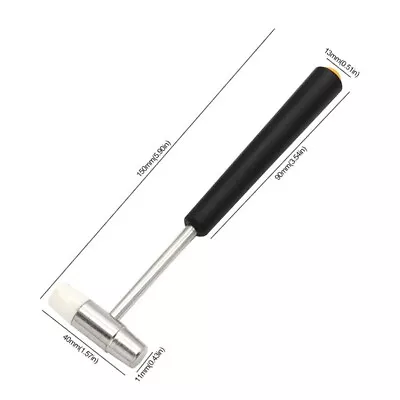 Small Hammer Repair Tool DIY Metal Rubber Hammer Double Head For Repair Watch • $8.89