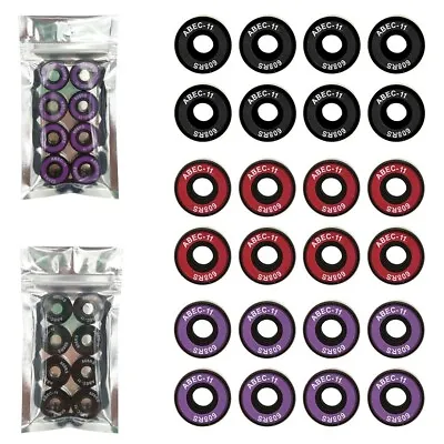 Improved Skateboarding Scooter Ride With 8xPcs ABEC11 Bearings Set Of 8 • £9.68