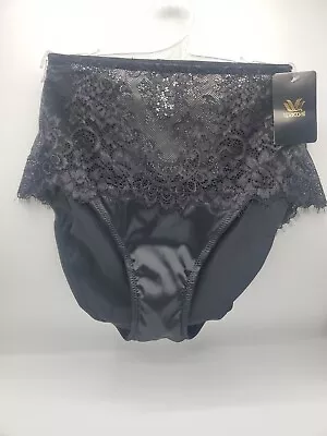 Wacoal 843323 Center Stage Bikini. Black/.Graphite. Size XL • $19.75