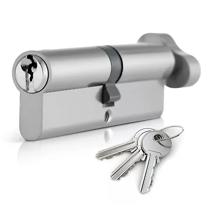 Keyed Alike Euro Cylinder Barrel Door Lock UPVC PVC Wooden Doors Key Thumb Turn • £109.99