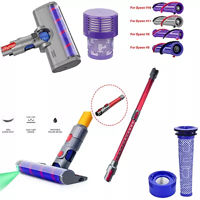 $11.69 • Buy Replacement Wand , Brush Head, Hose For Dyson V7 V8 V10 V11 Vacuum Cleaner Wand 