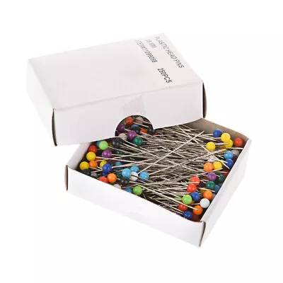 Plastic Head Pins Multi-coloured X 250 Sewing Crafts Home  • £3.29