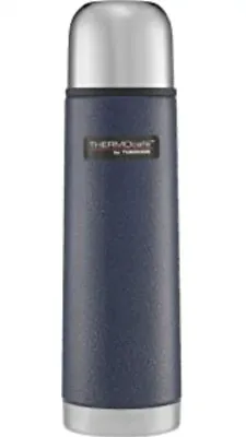 THERMOcafé By THERMOS Stainless Steel Flask Hammertone Blue 1 L • £12.99