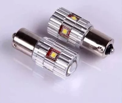 New Cree Led Upgrade 25w P21w 382 Ba15s 1156 White Reverse Brake Light Canbus* • $21.15