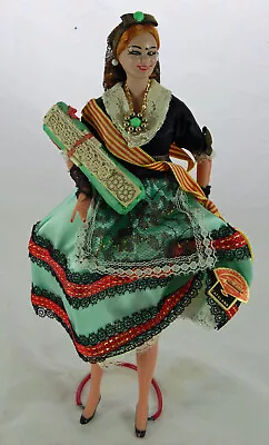 Vintage Collectable Doll National Costume Grain Spain Catalana • £8