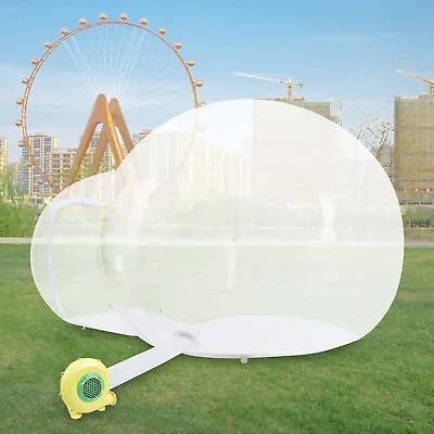 3m Inflatable Commercial Grade PVC Clear Eco Dome Camping Bubble Tent W/Blower • $758.10