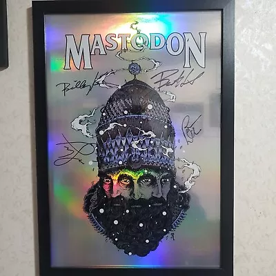 Mastodon Signed Vip Framed Poster • $115