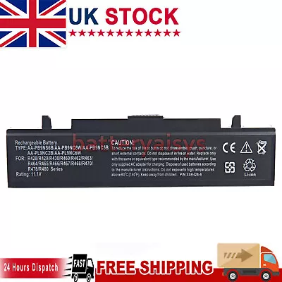 £20.66 • Buy Laptop Battery For Samsung AA-PB9NC6B R428 R519 R580 R730 R780 NP-R520 NP-Q318E