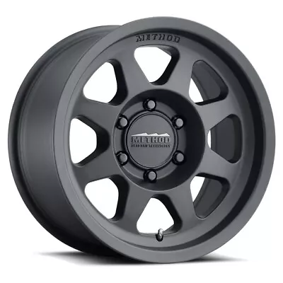 16x8 Black Wheels Method MR701 Bead Grip 6x5.5/6x139.7 0 (Set Of 4)  106.25 • $1196