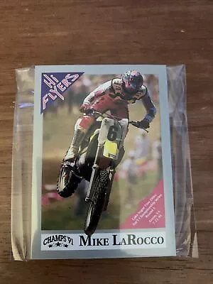 (10) 1991 Champs Hi Flyers Mike LaRocco  Motocross #9 Card Lot • $11.90