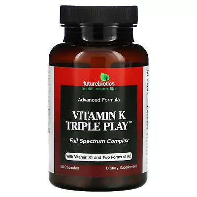 Vitamin K Triple Play 60 Capsules • $14.97