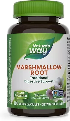 Marshmallow Root 960 Mg Super Concentrated Respiratory Health Support 100 Caps • $20.99