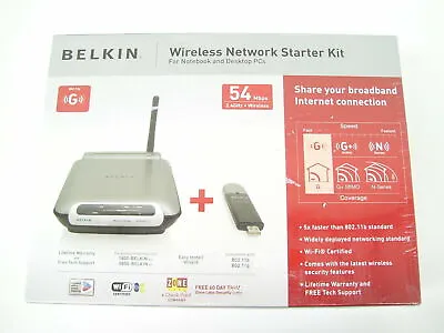 Belkin - Wireless Network Starter Kit -b5dau035 • $54.95