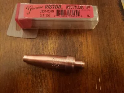 Victor OEM 3-3-101 Acetylene Cutting Torch Tip Made In USA • $23.99