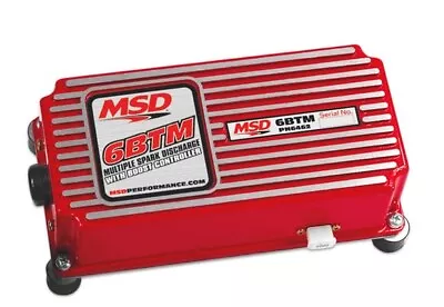 MSD 6462 6-BTM CD Ignition Box With Built-in Boost Control Turbo Supercharger • $704.95