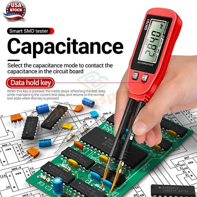 ANENG GN701 Resistance Capacitance SMD Tester Meter Multimeter Component Tester. • $38.07