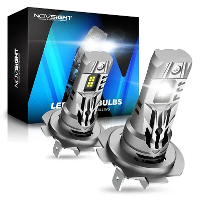 2x H7 Super Bright LED Headlight Bulbs Conversion Kit High Low Beam 6500K White • $30.99