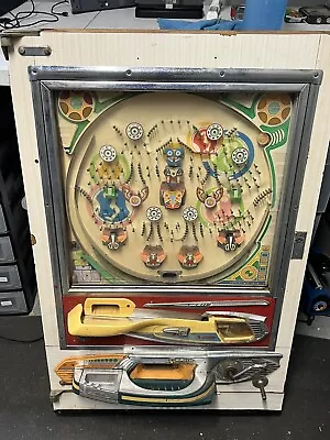 Vintage Sanyo Bussan Japanese Pachinko Game W/Metal Balls - UNTESTED NO KEYS • $399.97