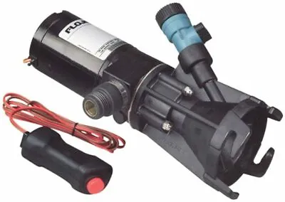 Flojet 18555-000A Portable RV Waste Pump With Garden Hose Discharge Port - 12 V • $313.19