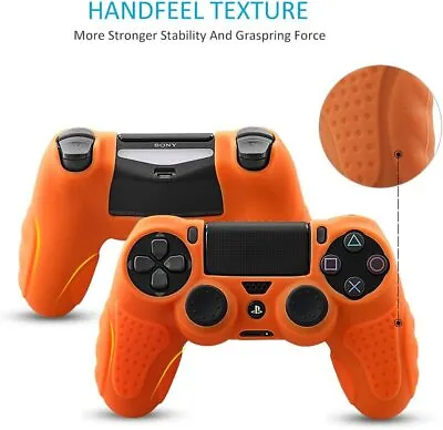 $37.39 • Buy Cover For PS4 Controller DualShock4 Skin Grip Anti-Slip Silicone Case PPS4 Pro R