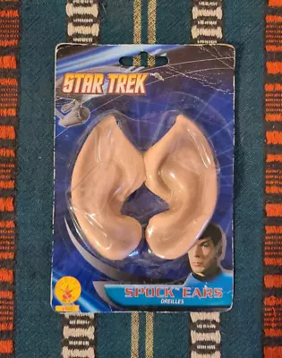 Star Trek Classic Spock Ears (Rubie's Costume 2009) Like New Used Carded Sealed • $5.08