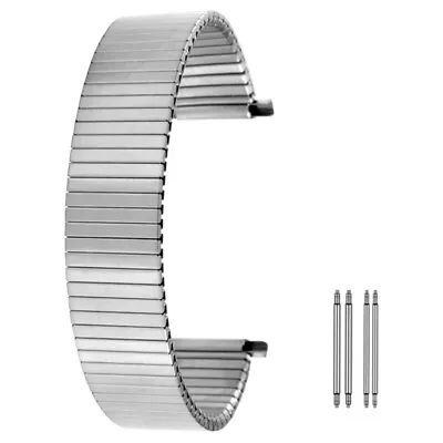 Metal Watch Band Stretch Expansion Stainless Steel Strap Bracelets Accessories • $7.59