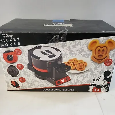 Disney Mickey Mouse 90th Anniversary Double Flip Waffle Maker NEW • $84.99
