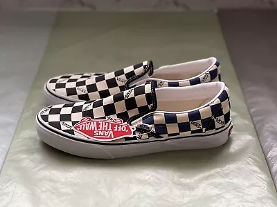 $44.50 • Buy Vans Checkerboard Slip On Mens US10 UK9 Brand New