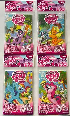 IDW Lot Of 4 My Little Pony Micro Comic Fun Packs NEW • $18