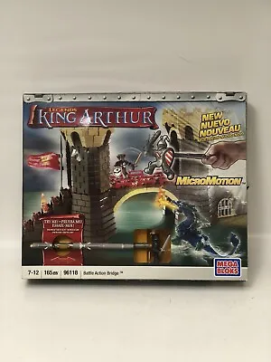 MEGA BLOKS  King Arthur MicroMotion Battle Action Bridge 96118  NEW IN OPEN BOX • $48