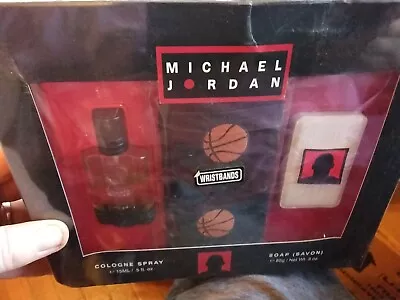 Michael Jordan Cologne With Soap And Wristbands Can't Read Cologne Bottle • $100