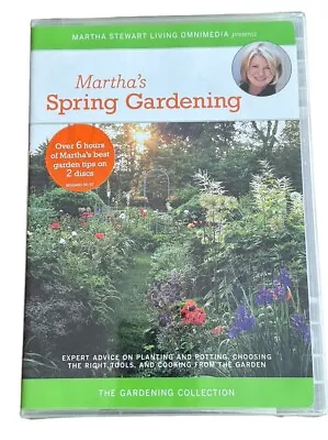 Martha's Spring Gardening (Martha Stewart) (DVD 2006 2-Disc Set) NEW Sealed • $22.98