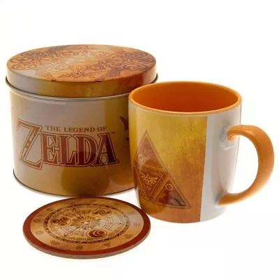 The Legend Of Zelda Mug & Coaster Gift Tin • $41.35