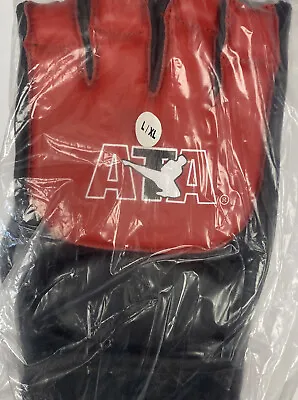 ATA Taekwondo Martial Arts Combat Sparring Gloves  Large/ XLarge Red/Black • $37
