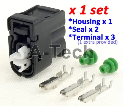 $6.90 • Buy Toyota Supra Soarer Crown 2 Pin Ignition Coil Pack Connector Plug Kit 