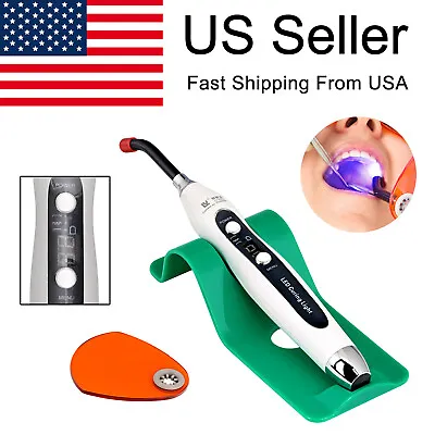 【USA】Dental LED Curing Light Wireless Cordless Polymerize Resin Cure Lamp 1800mW • $26.99