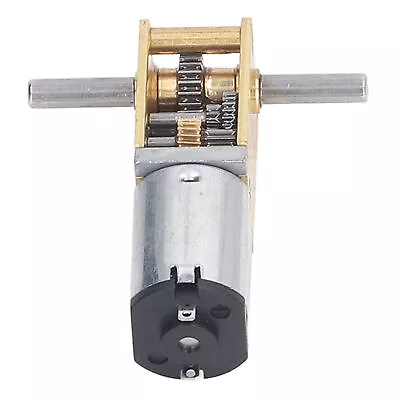 DC 3V Brush Mini Gear Motor 30RPM Double Shaft Micro Worm Geared Motor YSE • $13.09