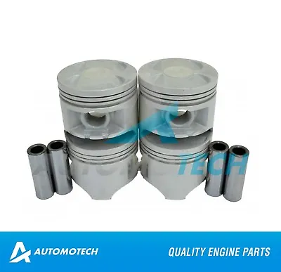 Piston Set For Honda Civic Del Sol D15B126784 1.5L SIZE 040 • $20.90