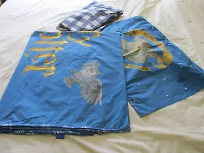 Harry Potter Single Bed Duver Cover And Pillow Case M & S Fitted Sheet Dunelm • £6