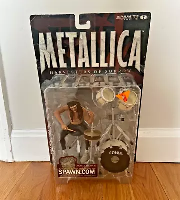 2001 McFarlane Toys Metallica Stage  Figure Harvesters Of Sorrow Lars Ulrich • $65