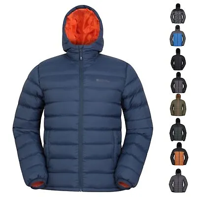 Mountain Warehouse Seasons Men's Padded Warm Jacket Water Resistant Casual Coat • £49.99