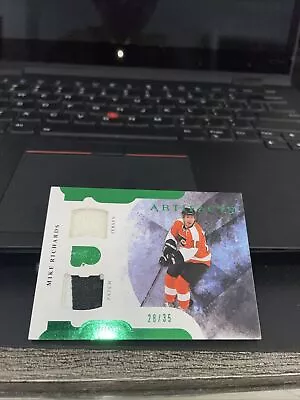 2011-12 Mike Richards Artifacts Horizontal Jersey’s Patches Emerald #28/35 #82 • $2.99