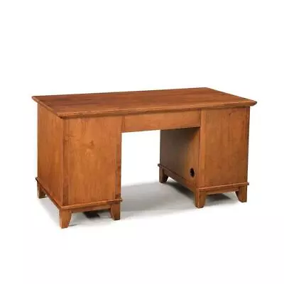 Homestyles Executive Desks 24 X30 X58  Arts And Crafts Rectangular Oak Drawer • $569.65